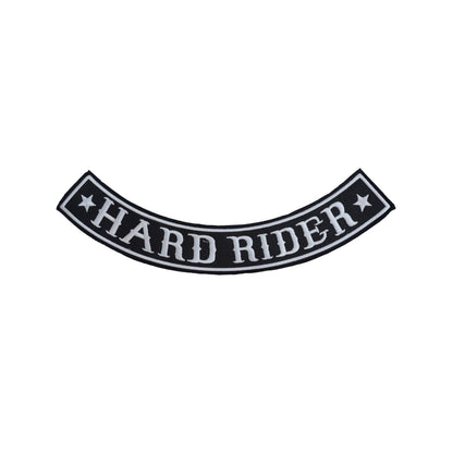 Hard Rider Back Patch Embroidered 12 inches