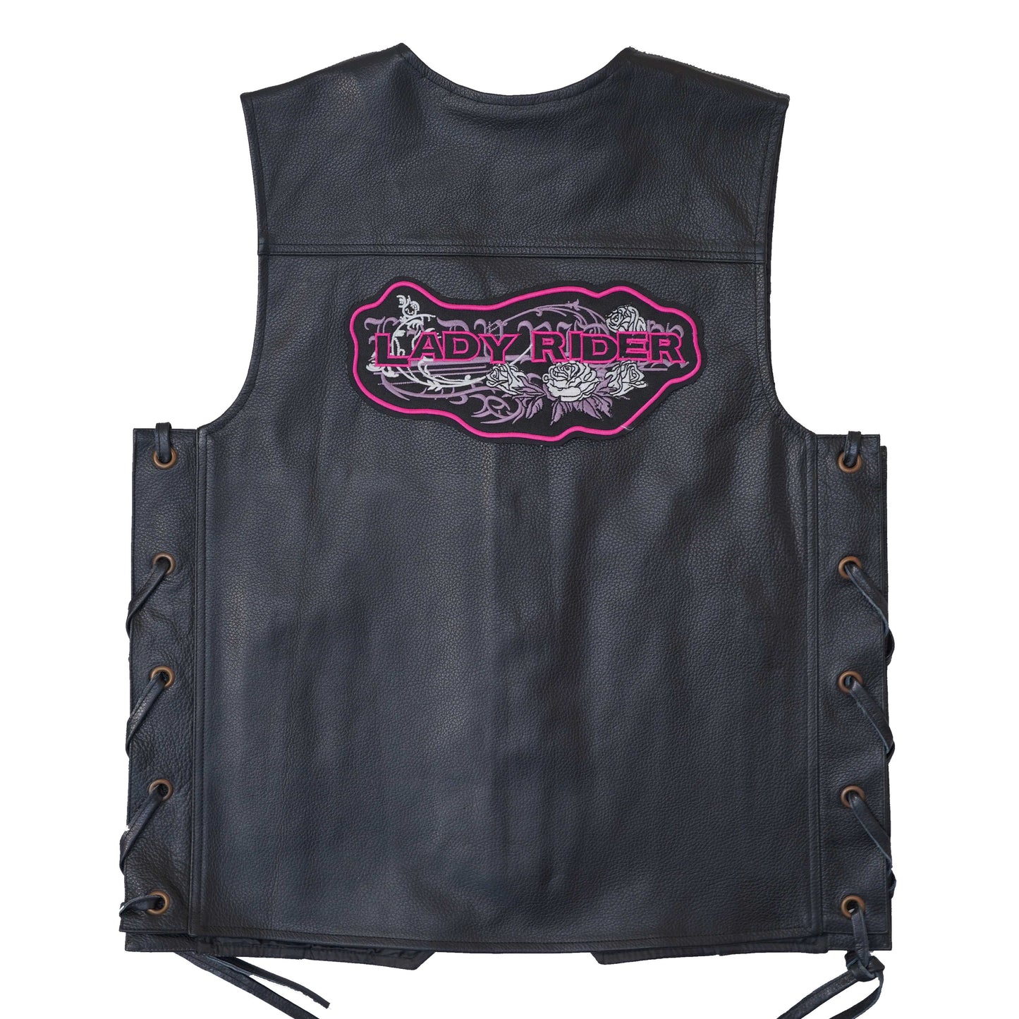Lady Rider Back Patch Embroidered 10*4 inches