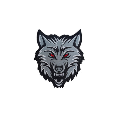 Wolf Logo Back Patch Embroidered 10*6 inches